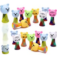 20Pcs/bag Cute Mini Animal Jumping Doll Toys for Kids Birthday Party Favors Classroom Prize Baby Shower Gifts Goodie Bag Fillers