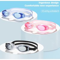 Anti-ultraviolet Swimming Goggles With Earplugs for Men Women Adult Kids Diving Googles Anti UV Fog Glasses With Storage Bag