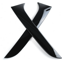 Pair Auto Tail Styling Accessories For BMW 1 Series F20 F21 2012 2013 2014-2019 Car Rear Window Side Spoiler Wing Trim Stickers