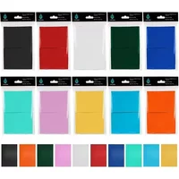 100pcs 66x91mm Card Sleeves For Trading Cards, Matte Card Sleeves Deck Card Protectors, Soft Sleeves For Standard Cards