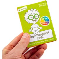 Anger Management Cards English Visions 42+ Calming Tools to Calm Mind & Body Women-Owned for Kids & Adults Board Playing Game