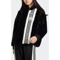 Adidas Originals Authentic Imitation Fur Side Zip Women's Sports Jacket IC8130