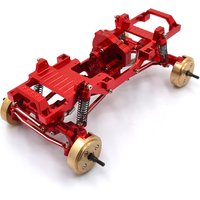 RC-Auto, Getriebe mit zwei Gängen, Vollmetallrahmen, passend für FMS 1/24 XiaoQi FCX24, modifizierte Teile für ferngesteuerte Autos.