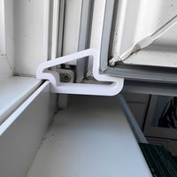 Plastic Window Wedge Window Stoppers Anti-Collision Door Clamps Track Clip Fixer Balcony Isolators Indoor Ventilation Tools