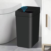 Intelligenter Badezimmer-Mülleimer mit Bewegungssensor, Elektronischer Abfalleimer, Berührungsloser Automatischer Kunststoff-Mülleimer für Bad und Küche