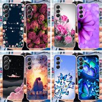 For Samsung Galaxy A25 5G Case Popular Butterfly Clear Soft Silicone Phone Cover For Samsung A25 5G A 25 GalaxyA25 Protect Coque