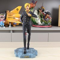 JT One Piece Sanji Suit Figure Anime Statue Boxed Collectible Figurine Desktop Ornament Birthday Gift for Anime and Manga Fans