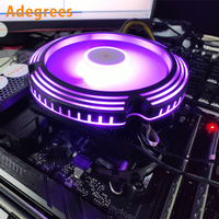 ARGB CPU Cooler 4 Heatpipes 120MM PC Processor AM4 CPU Fan For Intel LGA 1366 1155 1156 1700 2011 X99 X79 AM3 AM5 Ventilador image 4