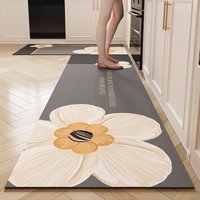 Super Absorbent Non-slip Kitchen Mat Long Rugs diatom mud Carpet for Living Room Foot Mats Bedroom Doormat Alfombra Small Rugs image 4