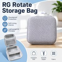For Anbernic RG Rotate EVA Portable Storage Bag Case Antifall Retro Console For Anbernic Protective Bags Storage Box Cases Gift