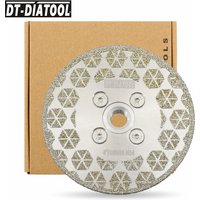 DT-DIATOOL Diamond Saw Blade Both Sides 105/115/125 Electroplated For Marble Granite Ceramic Diamond Cutting Grinding Tile Blade