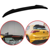 Spoiler Wing Glossy Black Or Carbon Fiber Look Body Kit Dedicated to VW Volkswagen Golf 8 MK8 VIII CD1 1.0 1.5 TSI eTSI 1.4 GTE