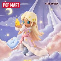 POP MART Lil Peach Riot Sleepover Series Trendy Blind Box Guess Bag Mystery Box Kawaii Toys Anime Action Figure Dolls Girls Gift