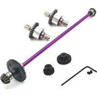 Metal Upgraded Differential, Transmission Assembly, For WLtoys 1/12 124016 124017 124018 124019 124007 RC Car Parts