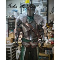 Irelia H Store Custom size made Dark Souls Faraam Knight Cosplay Costume Full set with armors high quality