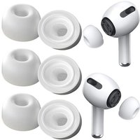 Replacement Ear Tips For Apple AirPods Pro 1th 2th Generation Protective Earbuds Cover Silicone Earbuds Tip Anti-Slip Eartips