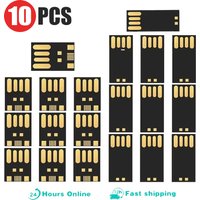 JASTER Memory Flash 4GB 8GB 16GB 32GB 64GB 128GB USB2.0 Short Long Board Udisk Semi-finished Chip Pendrive Factory Wholesale