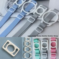 Adjustable Water Bottle Holder Strap Multi-Color Portable DIY Cup Shoulder Strap Universal Convenient Kettle Buckle Lanyard