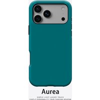 Teal Solid Color Phone Case for Magnetic Phone Case for IPhone 17 16 15 14 13 Pro Max Plus Single Double-layer Tough Case
