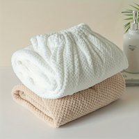 1/2Pcs Bath Wrap & Hair Towel Wrap Set - Microfiber Quick Dry Absorbent, Soft Bath Skirt & Hair Turban for Women Home Shower Spa