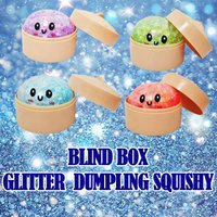 Blind Box Litte Glitter Dumpling Squishy Relaxing Relieve Anxiety Antistress Enhance Happiness Rebound Squeeze Reliever Toy Hot