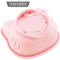 HelloKitty Silicone Round Cake Baking Mould, 4/6/8inch CHEFMADE Cake Pan for Cakes, Cheesecakes & Breads, Baking Supplie