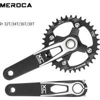 AliExpress LUTU XC Hollow Integrated Crank MTB Cranks - Direct Mount MTB Single Chainring Aluminum Crankset MTB Accessories
