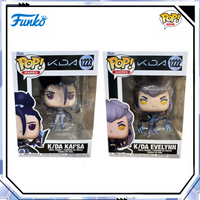 Funko POP! League of Legends K/DA Ahri Evelynn Kai’Sa Akali Figure Official Limited Edition LOL Game Fans Collectible Gift