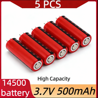 Wyprzedaż Bateria litowo-żelazowo-fosforanowa (LiFePO4) 14500 3.2V 500mAh Akumulator do zabawek elektronicznych