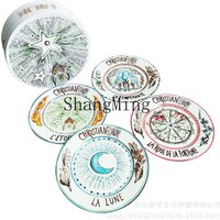 DSA Creative Ceramic Steak Plate Set Combination Household Hand-painted Western Food Plate