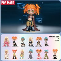 POP MART Lil Peach Riot: Ładowanie! Seria figurek 1 szt./12 szt. POPMART pudełko z niespodzianką urocza zabawka figurka