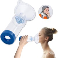Portable Inhaler Automizer Asthma Spacer Spacer Mist StorageTank Compressor Aerosol Cabin Nebulizer Tank Mask Cup Adult Child