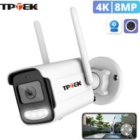 8MP 4K IP Camera Wifi Surveillance Camera 5MP Outdoor Securtiy CCTV Wi Fi Camara Video Wi-Fi Waterproof CamHi CamHipro IP Cam