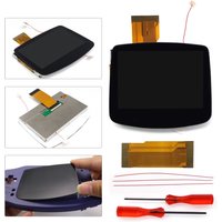 HISPEEDIDO Pre-Laminated V5 HD 720x480 Drop-in Screen For GBA V5 IPS LCD Kits Replacement
