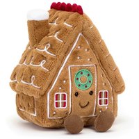 Cute Gingerbread House Gingerbread Star Gingerbread Tree Plush Doll Soft PP Cotton Filled Festival Decoration