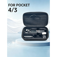 FOR DJI Osmo Pocket 4/3 Case Portable PU Storage Pouch Bag Perfect Fit Creator Combo Accessories