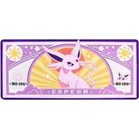 Espeon Eevee family pokemon Anime Kawaii Mouse Pad PC Keyboard Gaming Office Cute playmat HD printing overlock esports Desk Mat