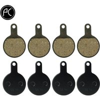 PCycling 4 Pairs (8pcs) Hydraulic Brake Pad For IOX Bicycle Resin Disc Brake Pads MTB Bike Parts High Quality 17g/Pair