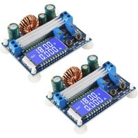 DC-DC Automatic Buck Boost Converter Module 5.5-30V To 0.5-30V 4A 35W Adjustable Boost Buck Regulator LCD Digital Voltmeter