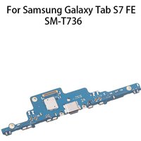 org USB Charge Port Jack Dock Connector Charging Board Flex Cable For Samsung Galaxy Tab S7 FE SM-T736