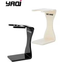 YAQi Cheap Creamy Black/White Color Shaving Brush and Razor Holder Set for Men
