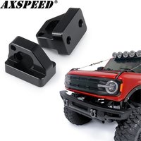 AXSPEED Aluminum Alloy Front Bumper Tow Trailer Hook for TRX4 Bronco 1/10 RC Crawler Car Upgrades Parts