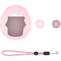 Shockproof Anti-Lost Silicone Case for Tamagotchi Paradise Full Cover TPU Protective Shell with Wrist Strap for Electronic Pet