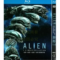 American Science Fiction Horror Action Movie Alien 1-4 BD Blu-ray High Definition 4 Discs