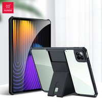 Xundd For Xiaomi Pad 7 Pro 11.2 Case For Pad 7 11.2 Shockproof Protective Sleeve Tablet Case Transparent Cover With Stand Holder