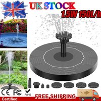 13/16cm Solar Water Fountain Bird Bath Pond Decoration Energy-saving Solar Powered fountain Water Pump for Garden Patio