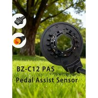 AliExpress Electric Bicycle Conversion Kit Parts Torque Sensor Bicycle DIY Parts Ebike Left PAS Sensor C12L 12 Signal Pedal 24V36V48V