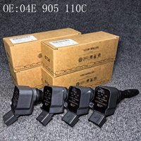 04E905110C 4 Pcs Ignition Coil for Ea211 Audi A1 A3 Vw Polo Golf Mk7 Skoda Yeti Fabia New Tiguan Passat 1.2t 1.4t 04E 905 110 C