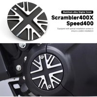 CNC Aluminum Alloy Side Upper Decorative Panel Frame Guard For Triumph Speed 400 Scrambler 400X Anti-Scratch Protector