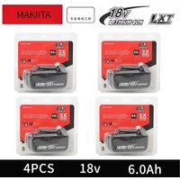 100 % original für Makita 18 V 6,0 Ah wiederaufladbare Batterie, für Makita BL1830 BL1830B BL1840 BL1840B BL1850 BL1850B Elektrowerkzeug-Akku